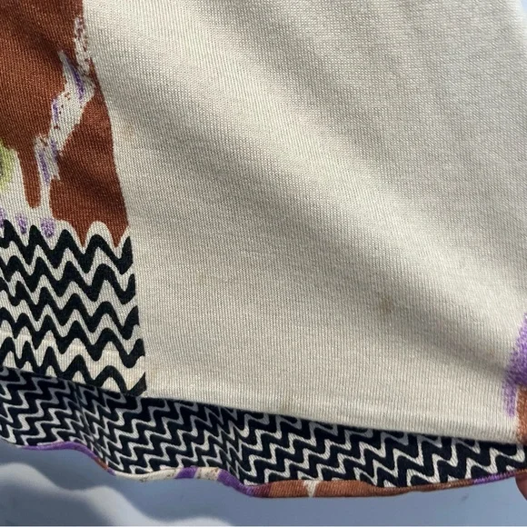 ETRO Silk & CashmereOpen Front Cardigan Duster Floral/Paisley Italy Made Size 44 - Picture 7 of 9